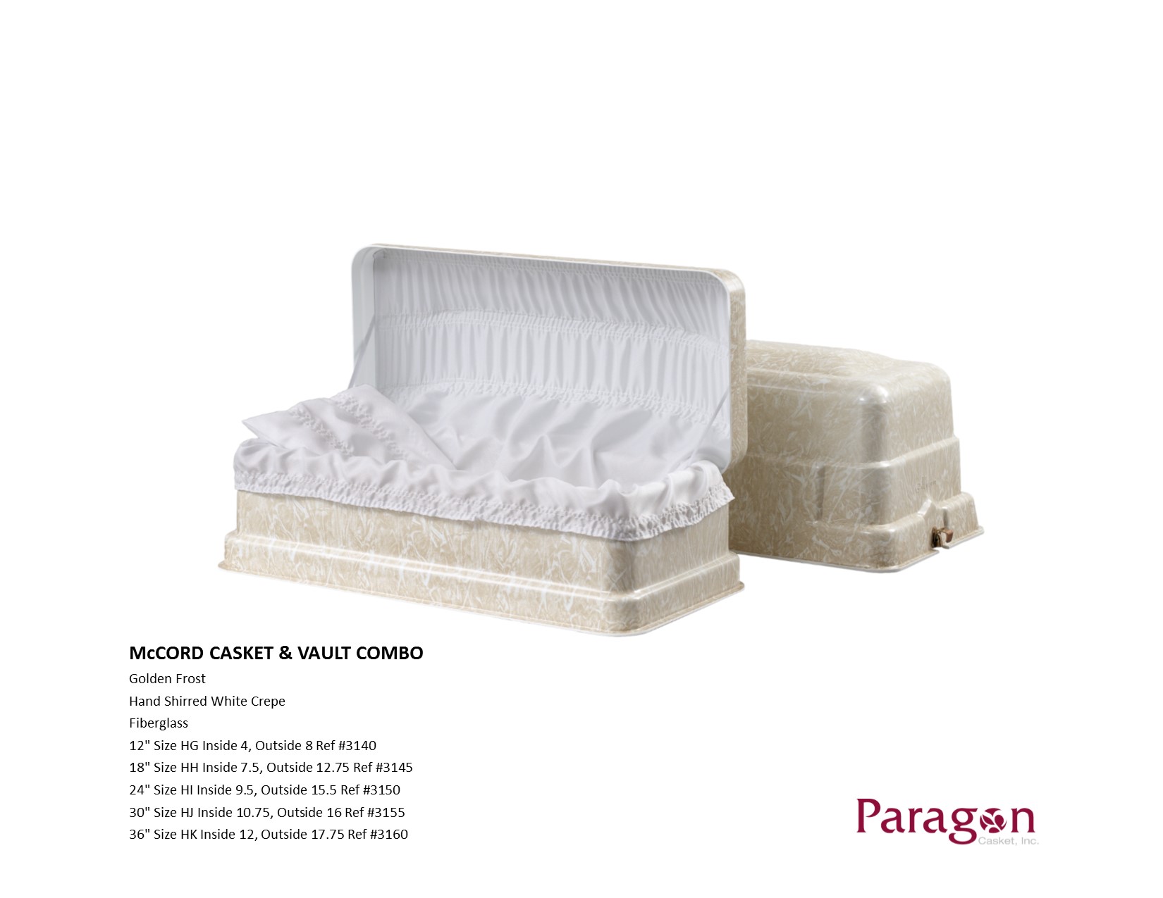 McCord Casket & Vault Combo